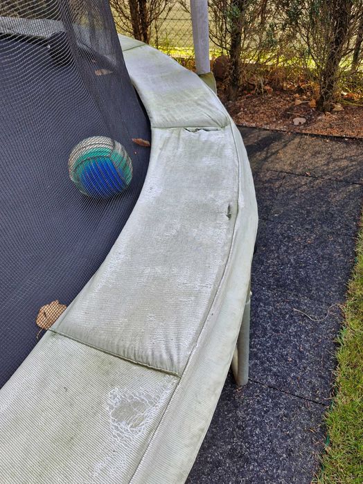 Trampolina Decathlon Domyos 365 cm z drabinką DUŻA