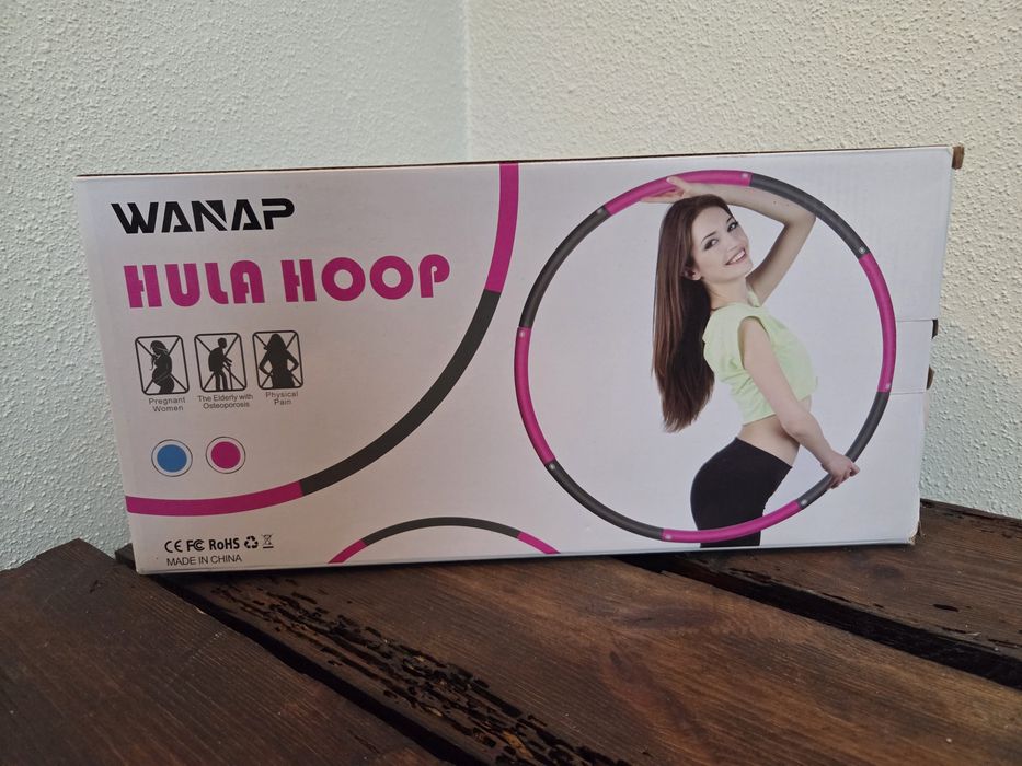 Nowy Hula Hop w kolorze niebieskim 90 cm