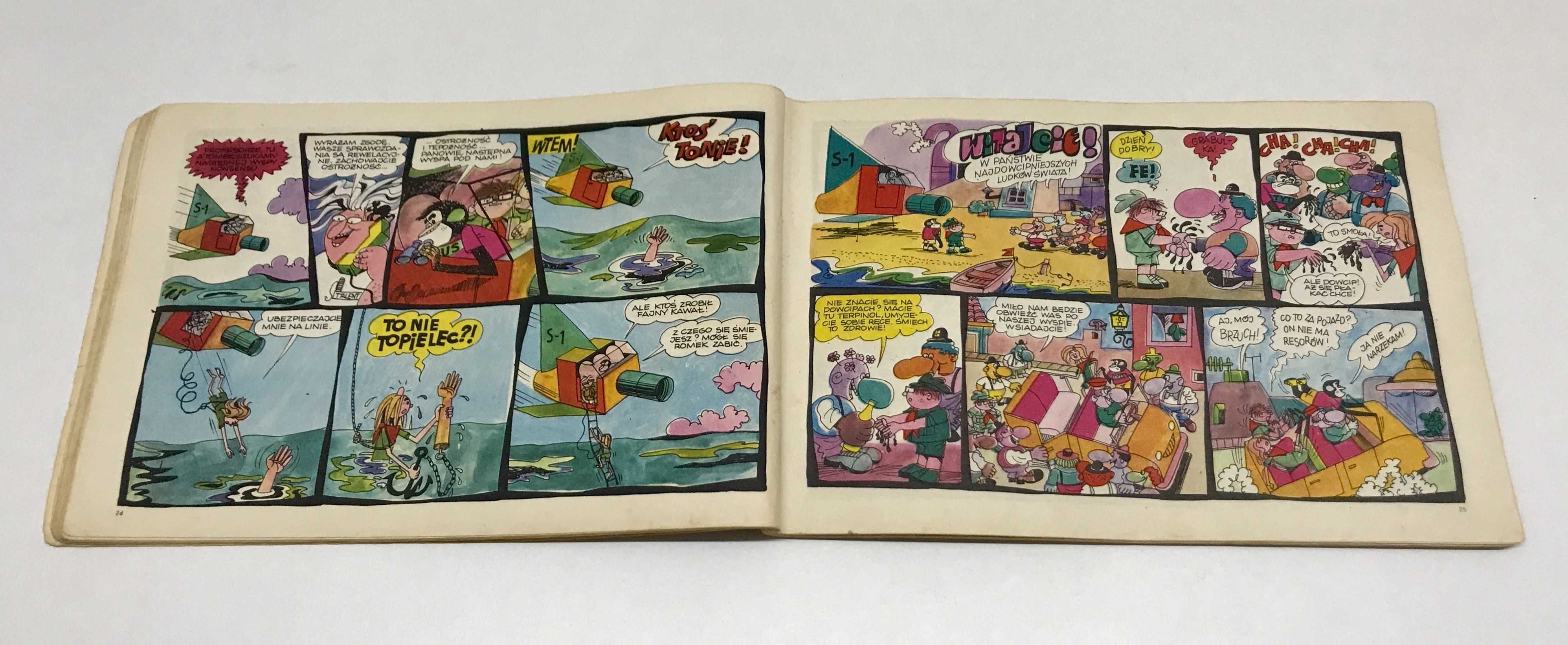 Komiks Tytus Romek i Atomek Księga 13 Wyprawa Na Wyspy Nonsensu 1979