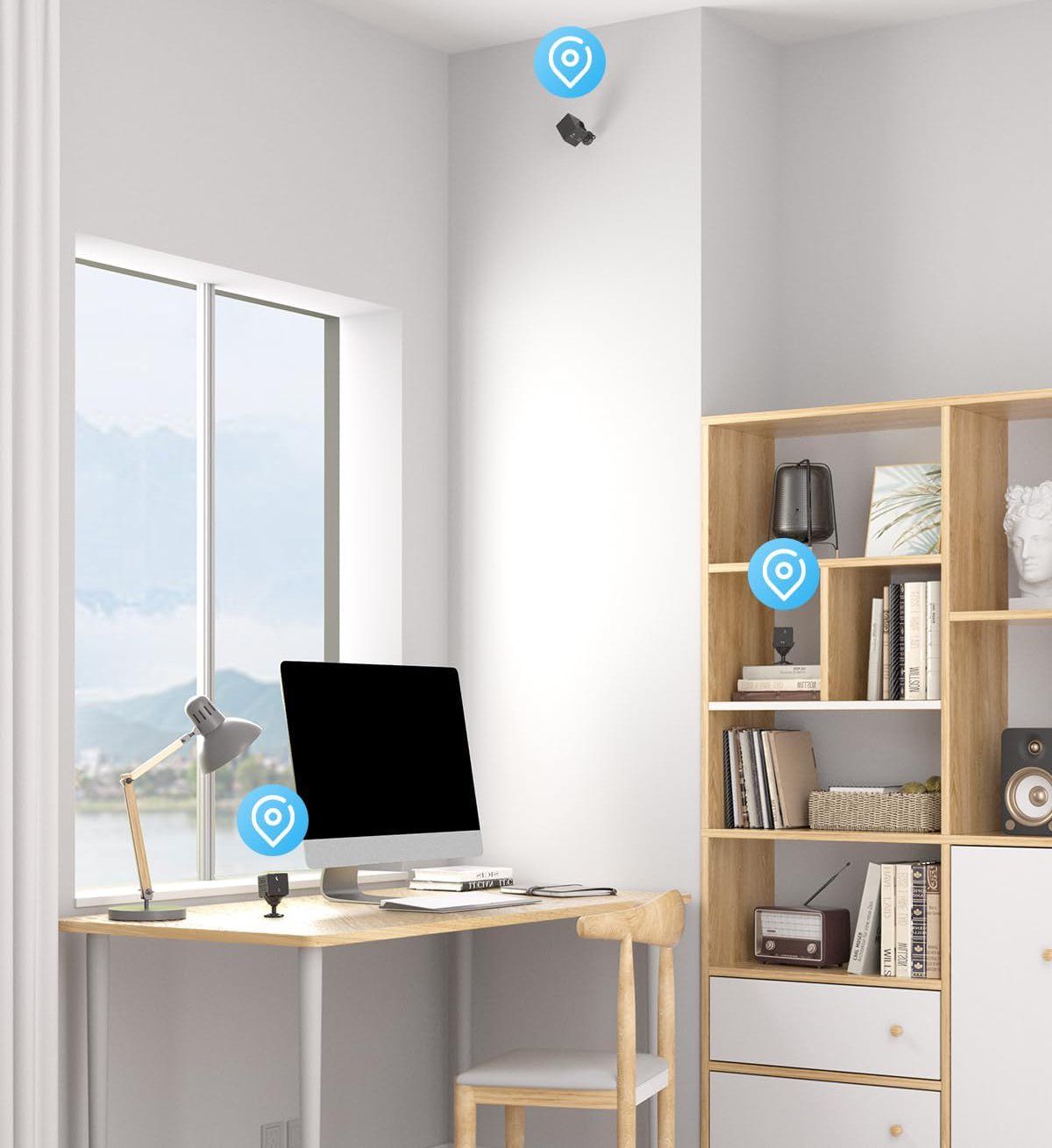 Ukryta MINI KAMERA WIFI podgląd na żywo detekcja DO 10 DNI PRACY
