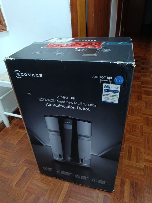 Robo purificador de ar Ecovacs Airbot Z1 (cinza)