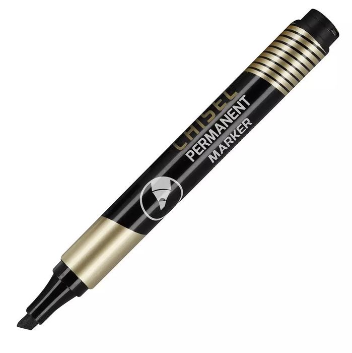 Marker permanentny czarny (24szt) EASY. Easy Stationery. Nowy Produkt