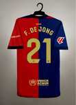 Koszulka FC Barcelona 24/25 kids LL domowa F. DE JONG 21 r. 22 48h