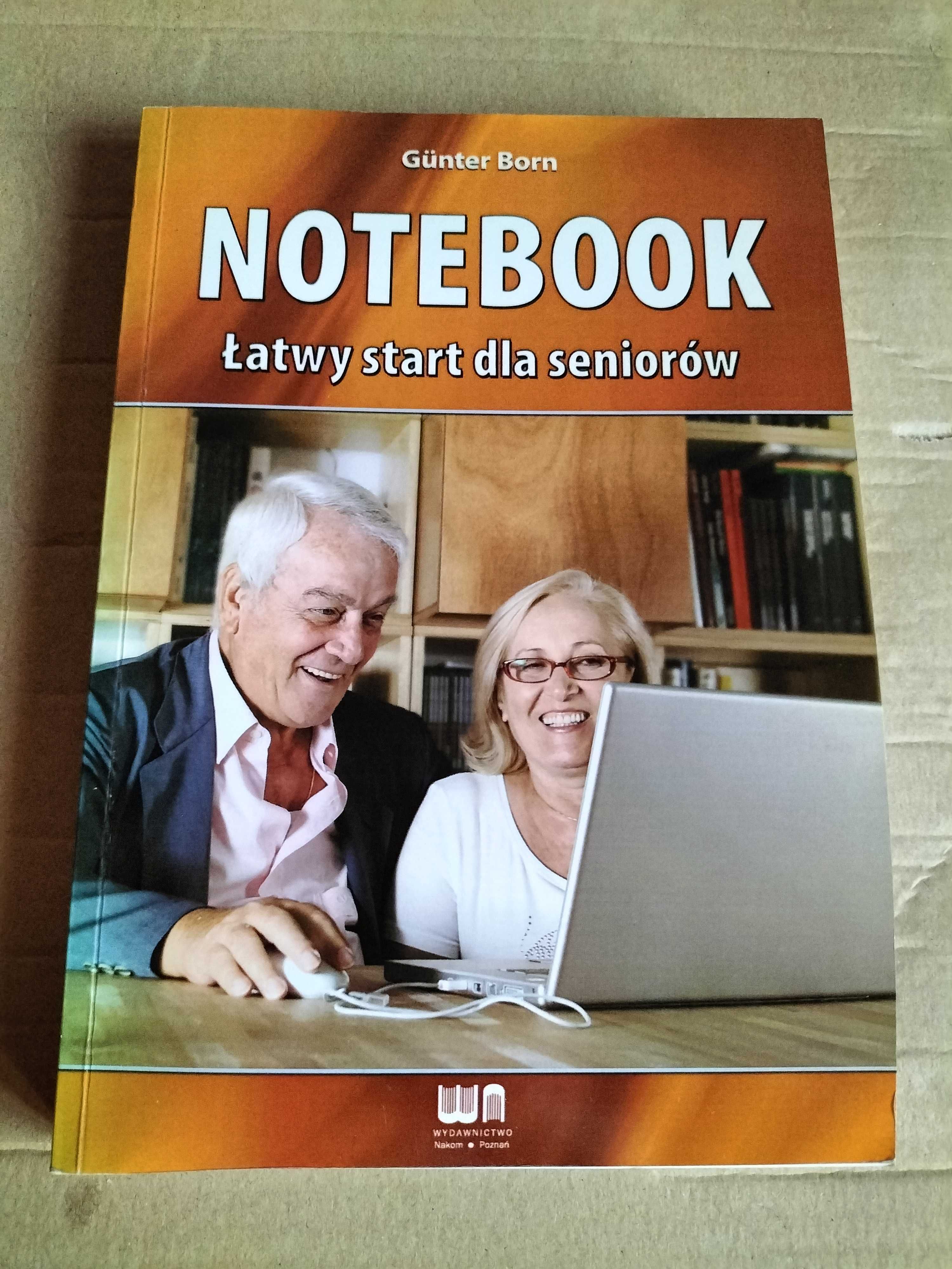 Książka notebook łatwy start dla seniorów.
