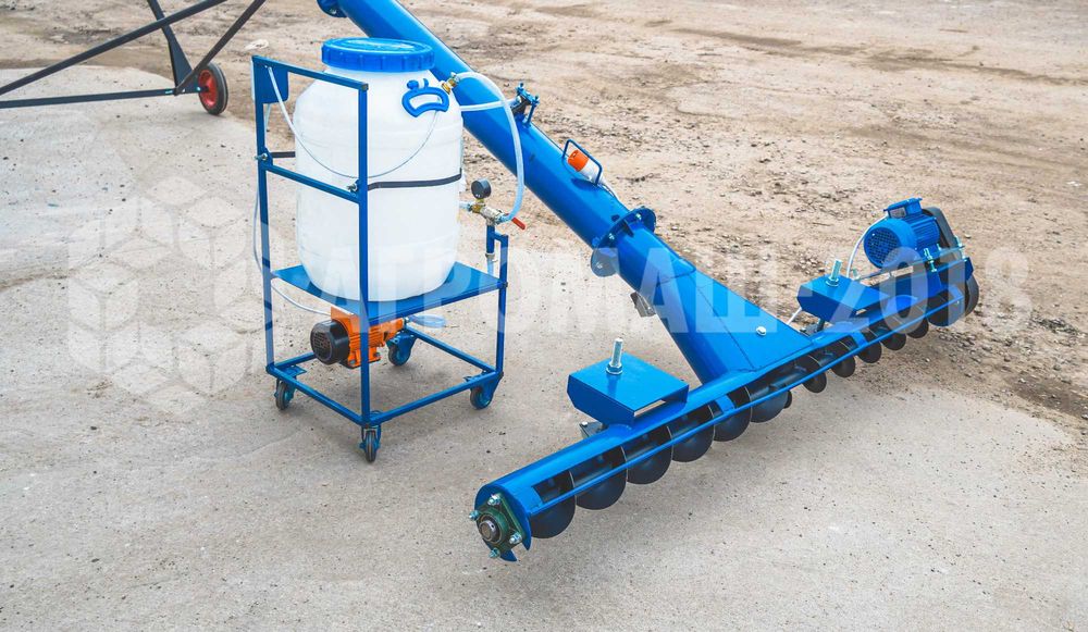 Навантажувач шнековий 159мм*8м, б/дв. Погрузчик шнековый. Конвейер.