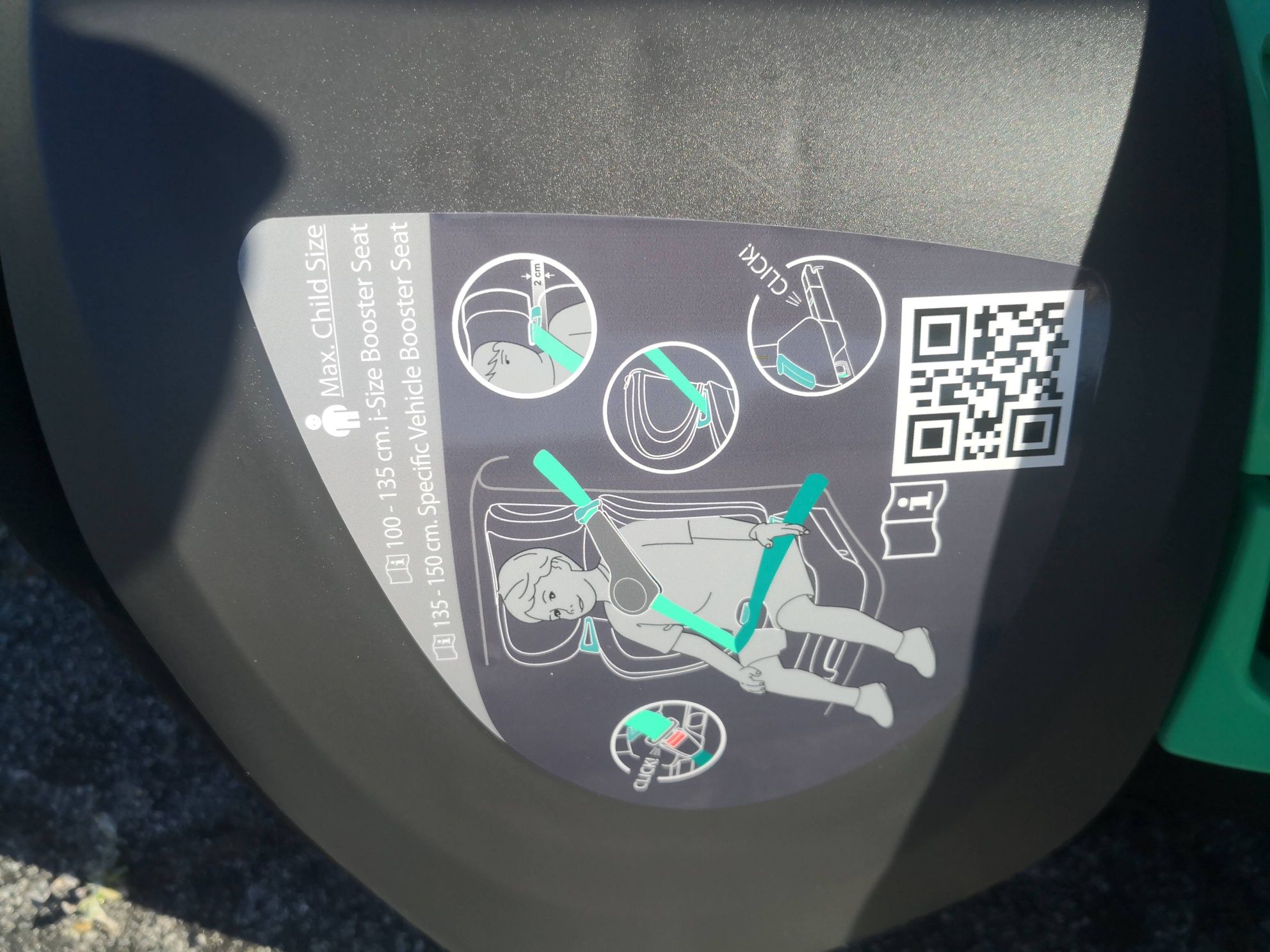 Cadeira auto com ixofix