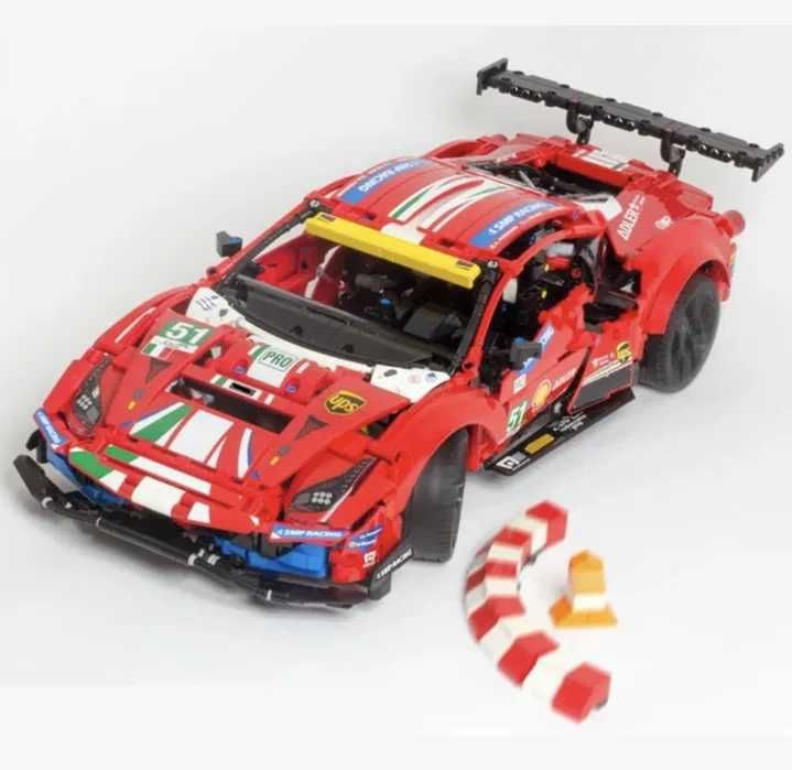 Ferrari 488 lego technic technol mega duży zestaw