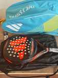 Saco Adidas Padel Azul Novo, Raquete Adidas Nova