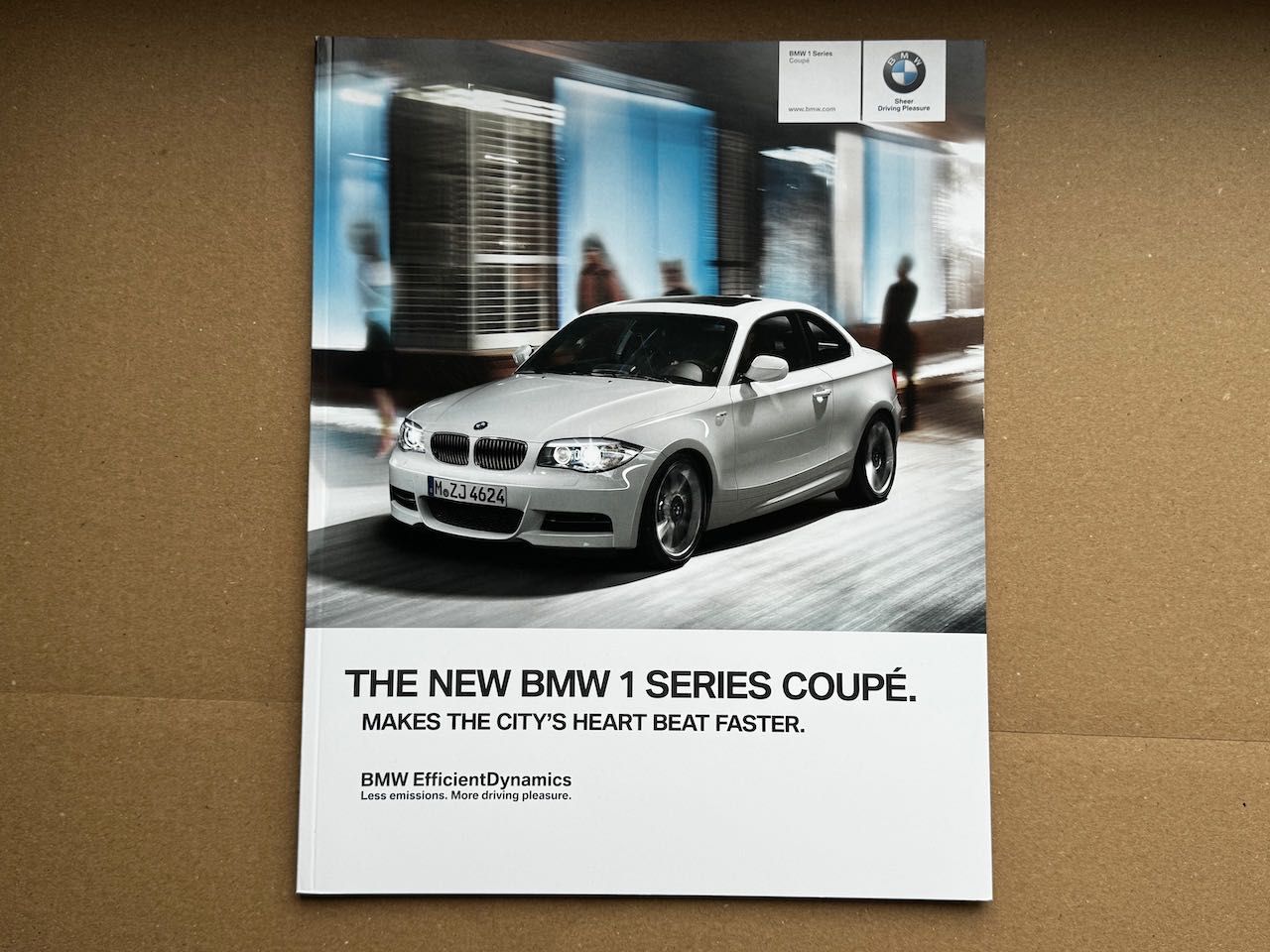 2013 / BMW 1 Series (E82) Coupe LCI / EN / prospekt katalog