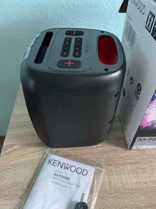 #1477 Kenwood as-p200bt głośnik bluetooth kolumna