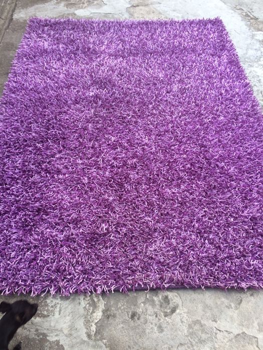 Dywan shaggy fioletowy 160/230