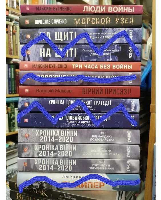 Книги про АТО та війну