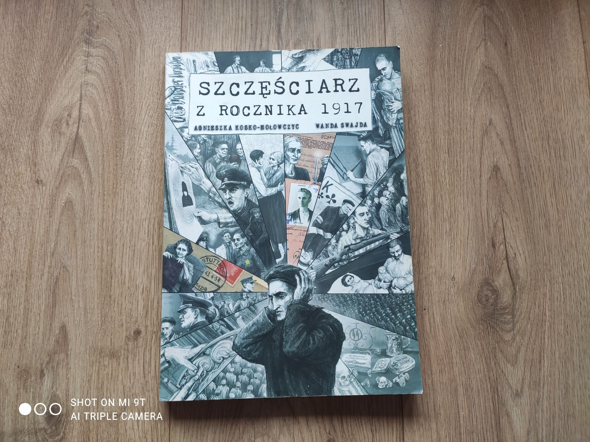 Szczęściarz z rocznika 1917 komiks  historyczny Agnieszka Kosko