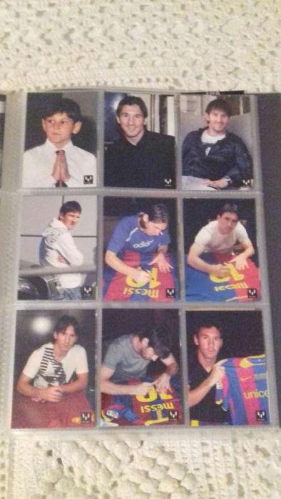 Caderneta oficial do Messi 2012