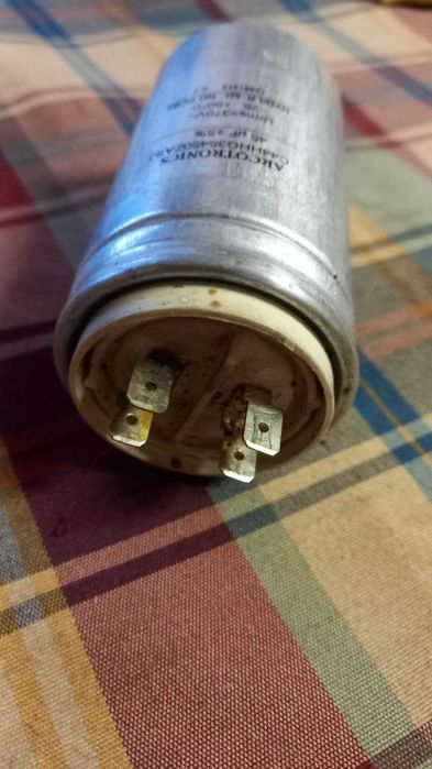 Конденсатор 45мкФ 370В для електродвигунів