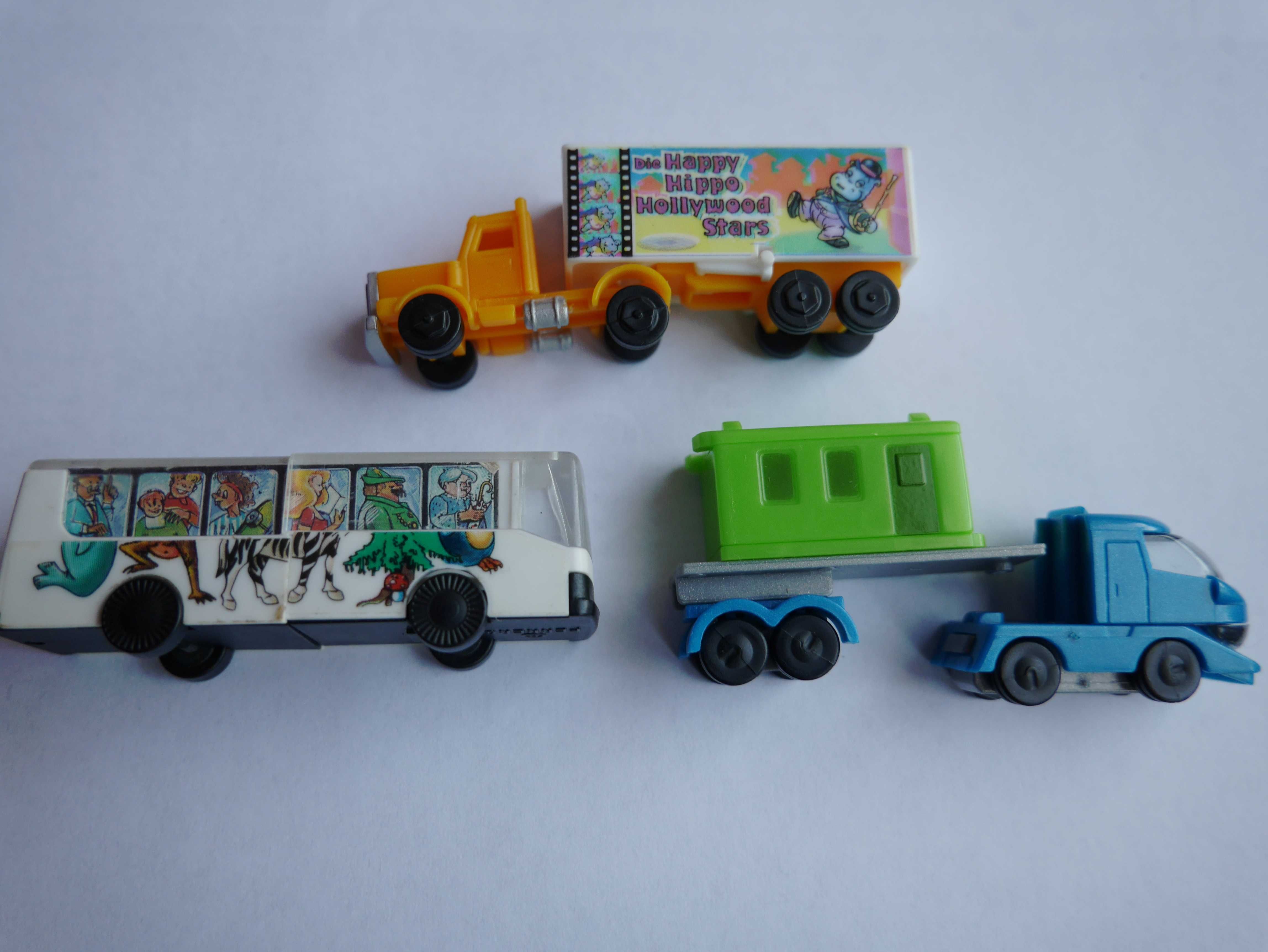 Stare SAMOCHODY Happy Hippo TRUCK * Kinder Niespodzianka * zestaw #10