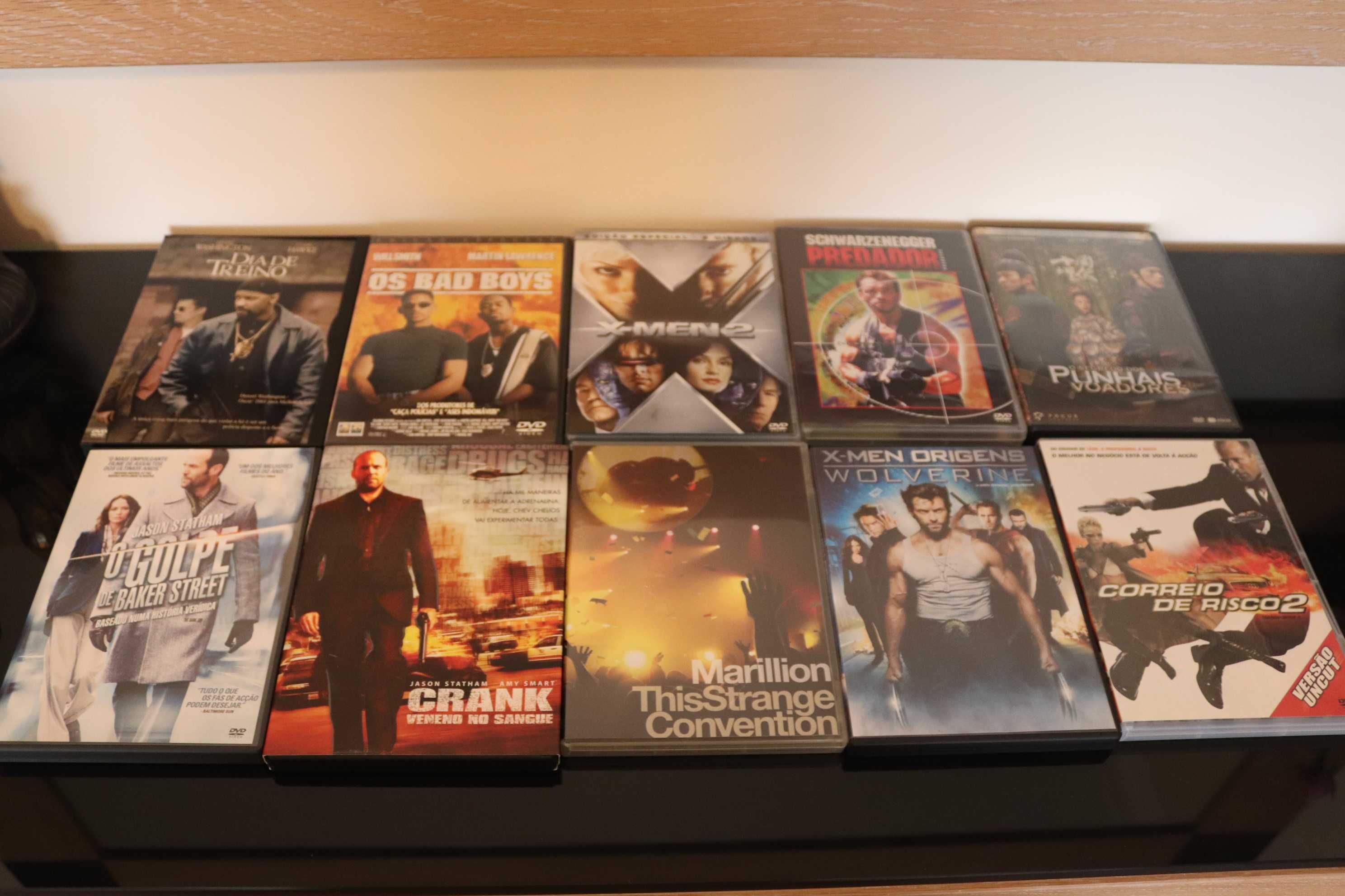 DVDs originais com filmes