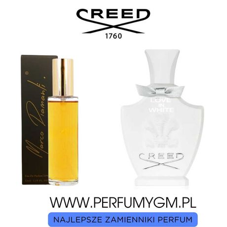 Perfumy francuskie damskie LOVE IN WHITE – CREED inspiracja 33ml