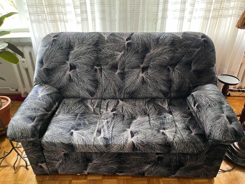 Sofa rozkładana z funkcją spania