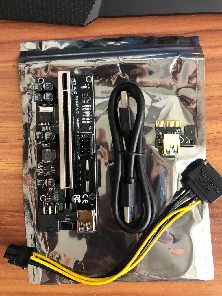 RISER PCI  - artigo para mineração de criptomoedas