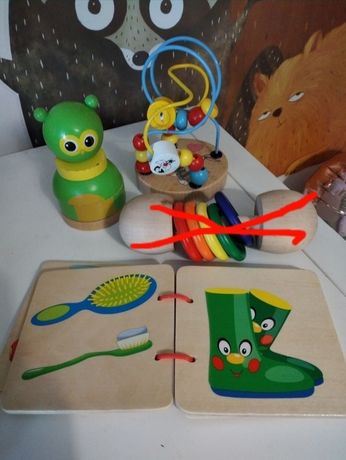 Zabawki niemowlęce drewniane Lidl