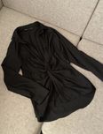 Сорочка zara з акцентом