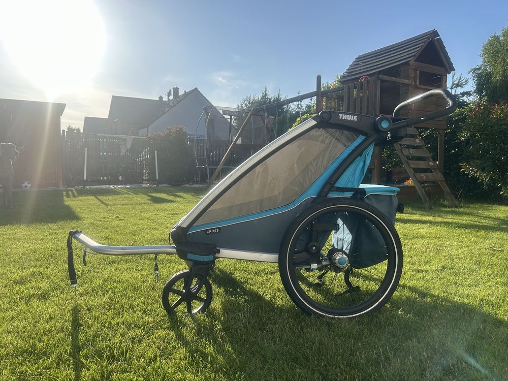 Thule Chariot Cross, przyczepka rowerowa dla dwoch osób