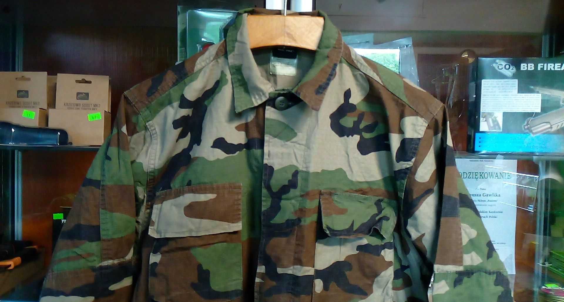 Bluza Mundurowa BDU Woodland US.Army r.Small Regular Miltec