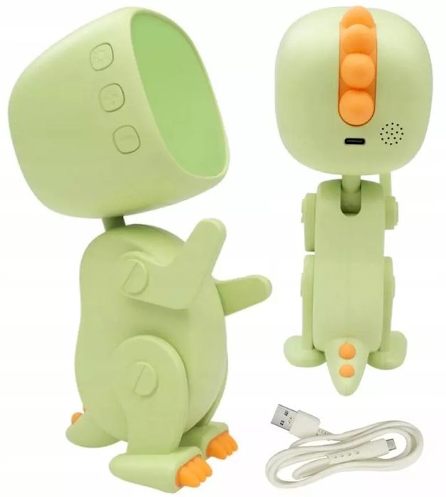 Budzik robo dino zielony. Mary's