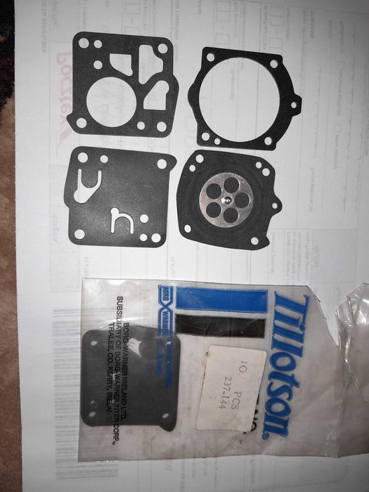 Membrany Tillotson ps 180