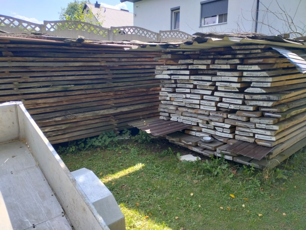 Deski i bale dębowe