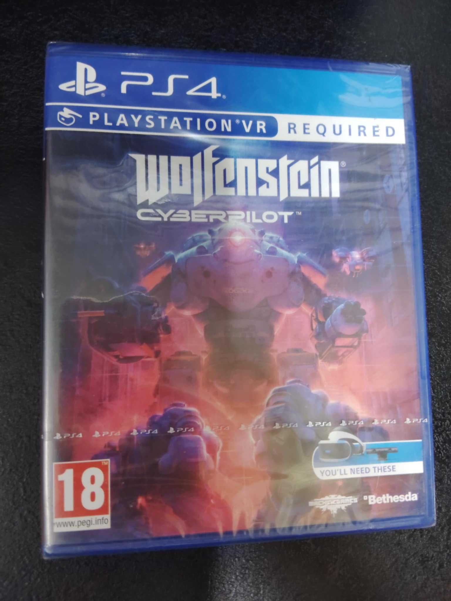 Nowa w folii Wolfenstein: Cyberpilot PS4 gra na vr