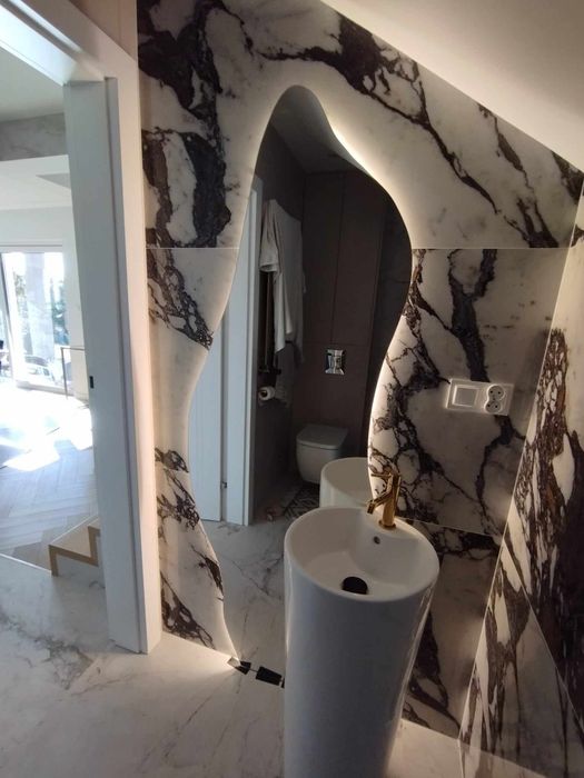 Lustra na wymiar lacobel szyby