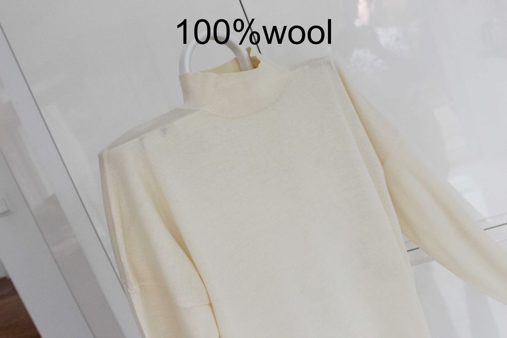 100% merino, golf xL/L