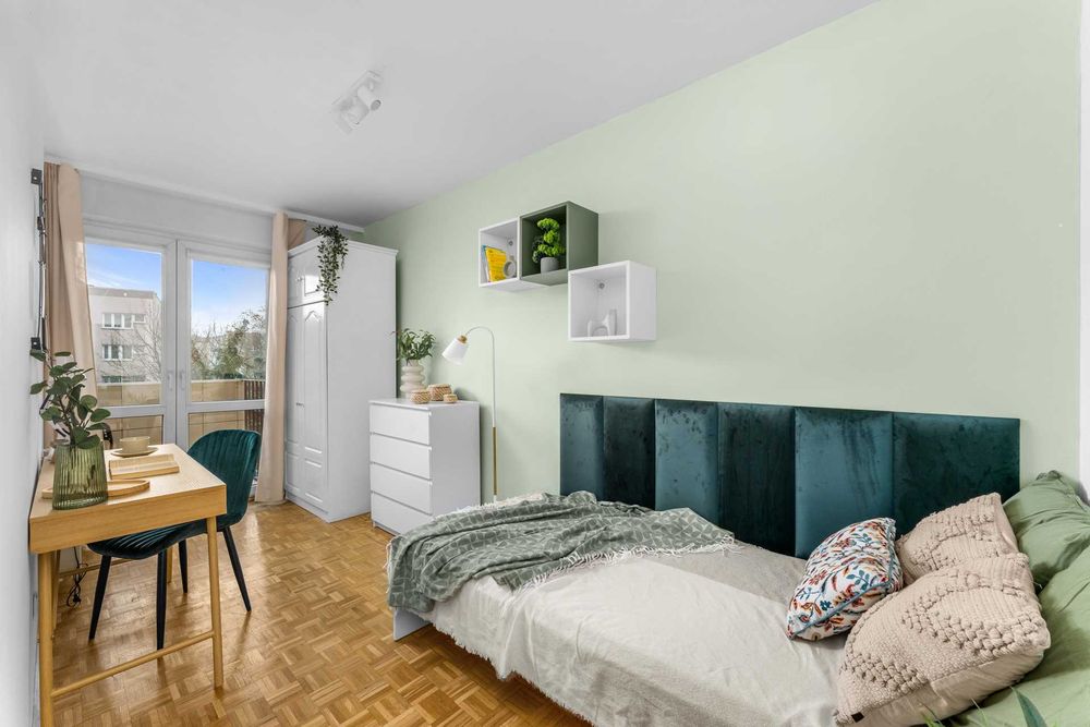 Pokój 1 os.- BALKON - TRAMWAJ - AGH, UP, PK,UR