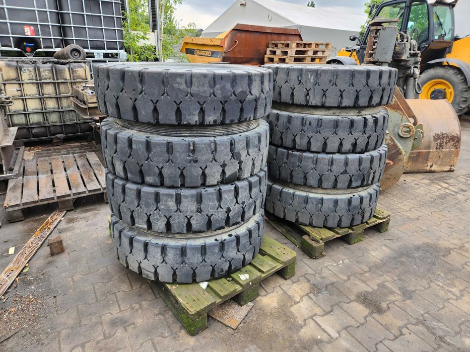 Koła pełne 1000x20 do fuchs mhl sennebogen koparka przeładunkowa terex