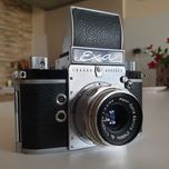Trioplan 2.9/50 Exa Meyer Optik Gorlitz Jhagee Dresden Aparat Obiektyw