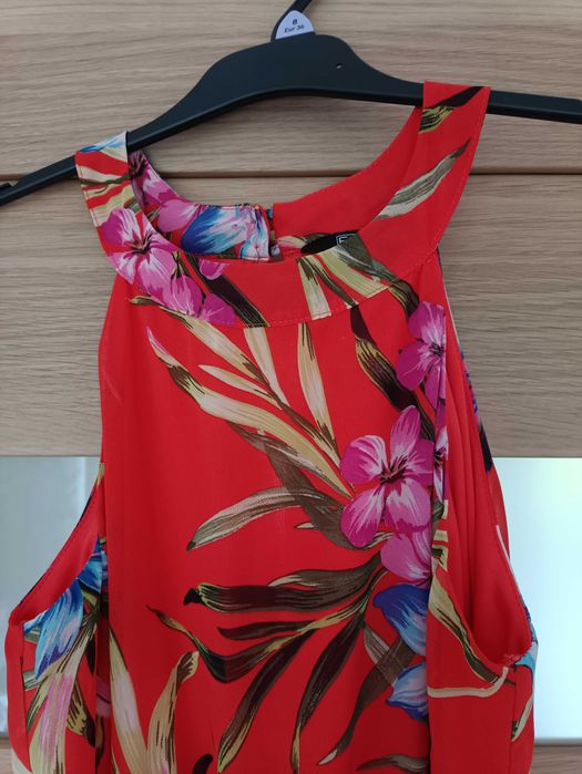 Letnia długa sukienka