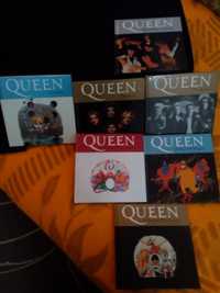 Lote 7 Álbuns Queen Livros + Cd originais
