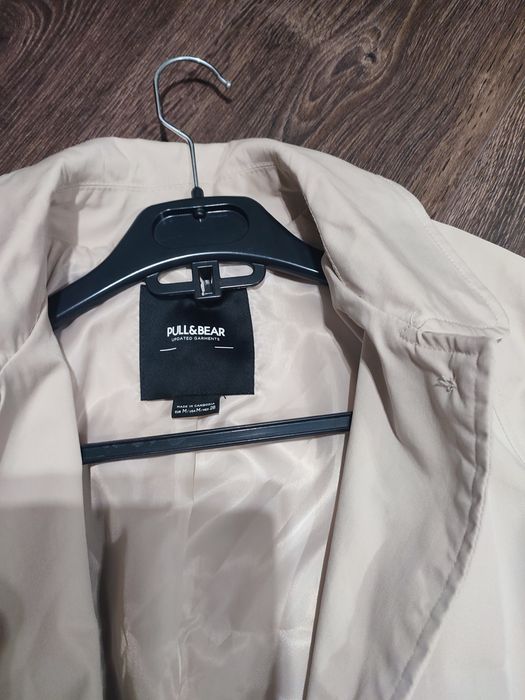 Тренч Pull Bear плащ