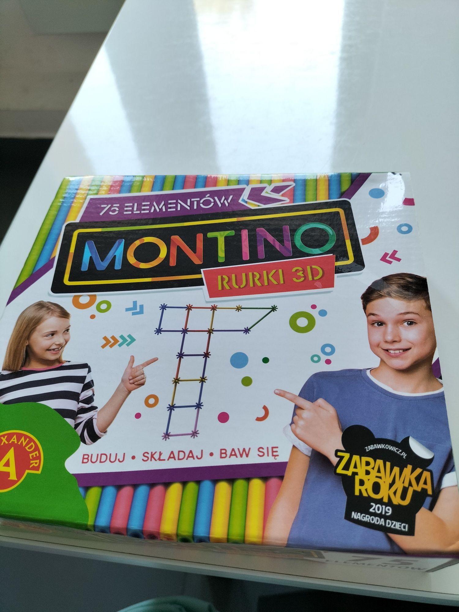 Montino rurki 3D 75 elementów