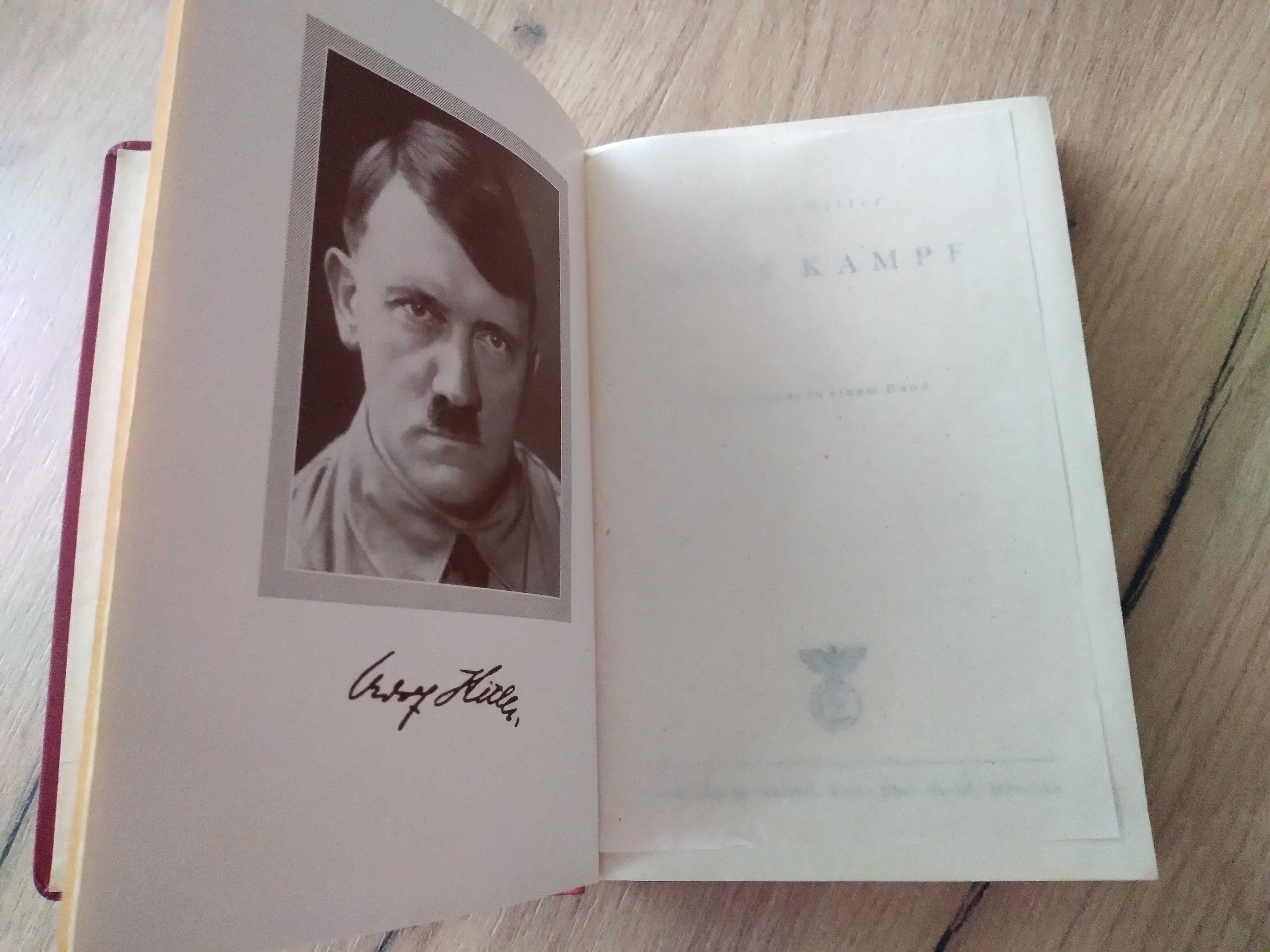 Mein kampf, wydanie niemieckie 1942 rok
