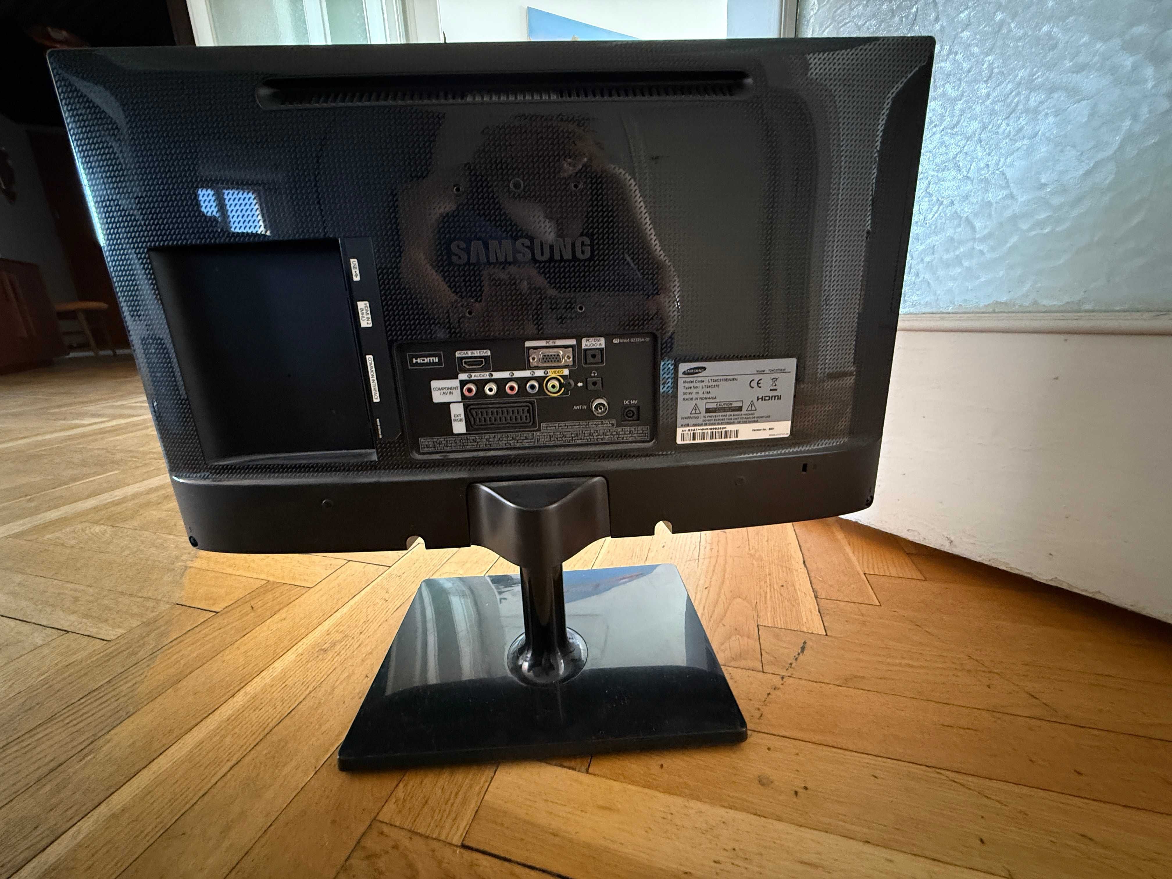 monitor  samsung lt 24tc370 ew/en 2 sztuki