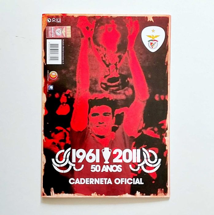 Cadernetas Benfica: Álbum do Plantel 07-08 / Tetra / Época 2010/11