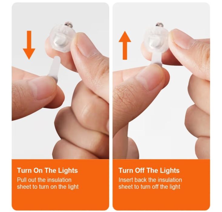 100 mini lampek LED - nowe