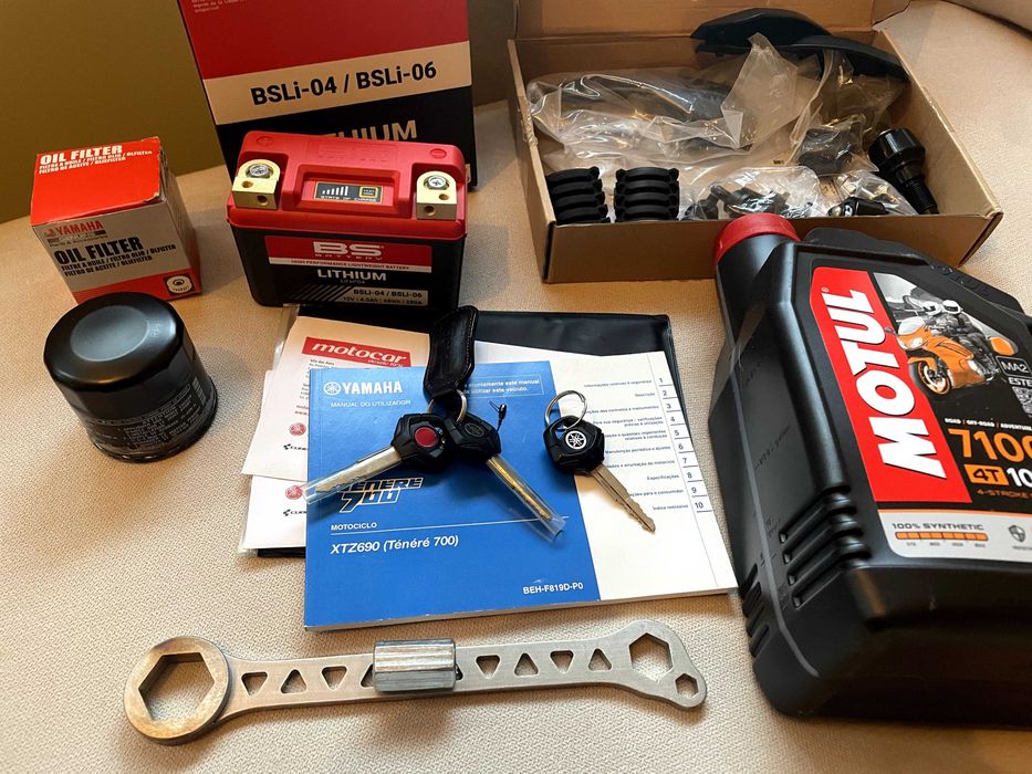 Yamaha Tenere Ténéré 700 T7 rally modelo 2022 como nova com 5500 km