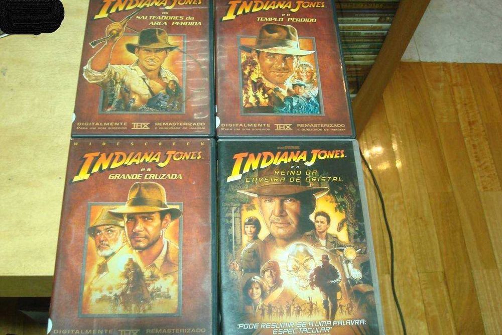 coleçoes originais,indiana jones,  etc