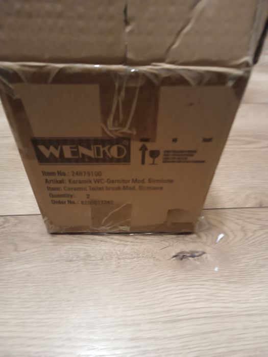 Silikonowa Szczotka do WC ceramiczna Sirmione WENKO nowa