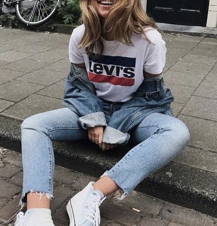 Koszulka damska levi’s S biala
