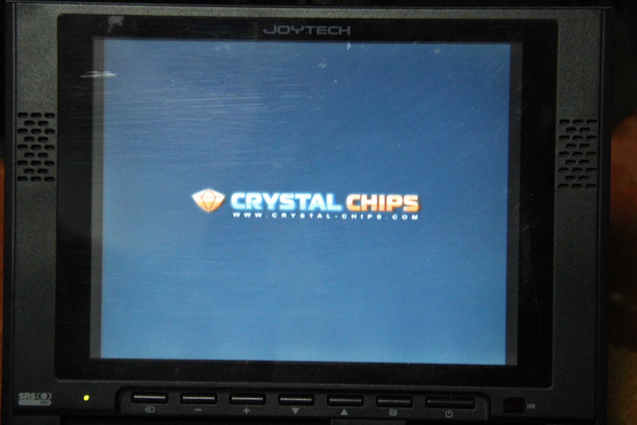PS2 slim 77004 + CRYSTAL CHIP + LCD JOYTECH 8" + acessórios